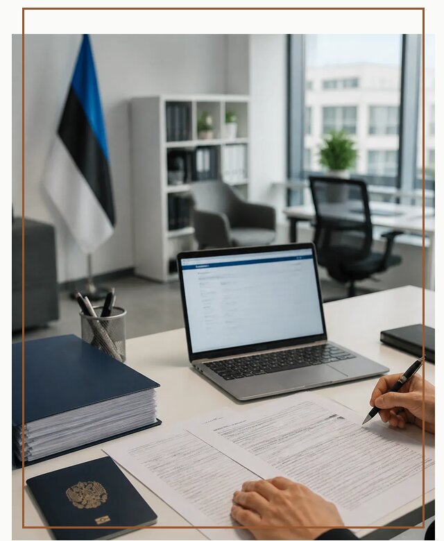 Оформление ВНЖ в Эстонии для переезда и легального проживания в Уфе