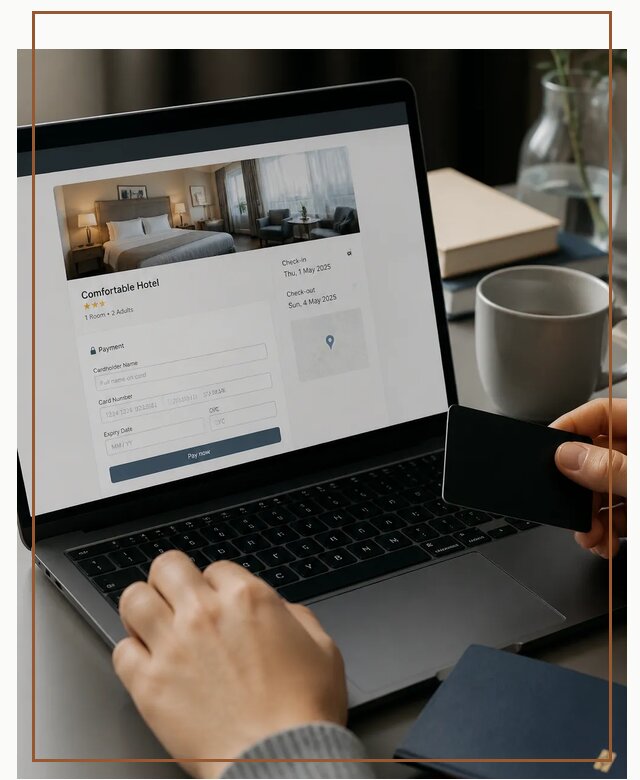 Оплата бронирования Booking в Уфе по цене от 4624 р. | Гиперактив-Уфа